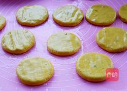 椰蓉南瓜豆沙饼的做法图解11