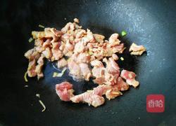 肉丝菠菜米粥的做法图解3