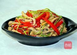 红椒肉丝的做法图解9