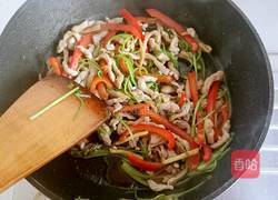 红椒肉丝的做法图解8