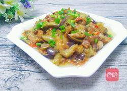 五花肉烧茄子的做法图解13