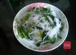 凉拌粉丝菠菜的做法图解9