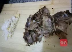 土豆豆角炖肉的做法图解4