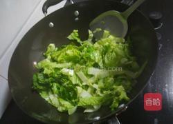 清炒长白菜的做法图解4