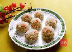 紅薯珍珠丸子的做法圖解12