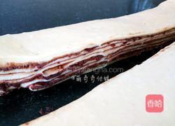 大理石纹豆沙土司的做法图解30