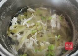 榨菜肉丝汤的做法图解7