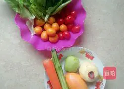 水果蔬菜拼盘的做法图解2