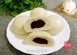 Illustration of how to make bean paste stuffed buns 22