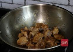 排骨烧年糕的做法图解4