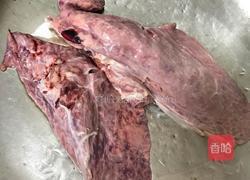 猪肺橄榄汤的做法图解1