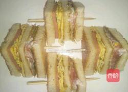 火腿鸡蛋三文治的做法图解11