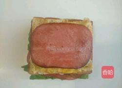 火腿鸡蛋三文治的做法图解7