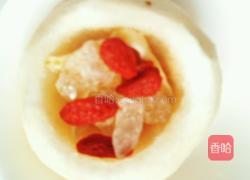 清心滋润雪梨盅的做法图解4