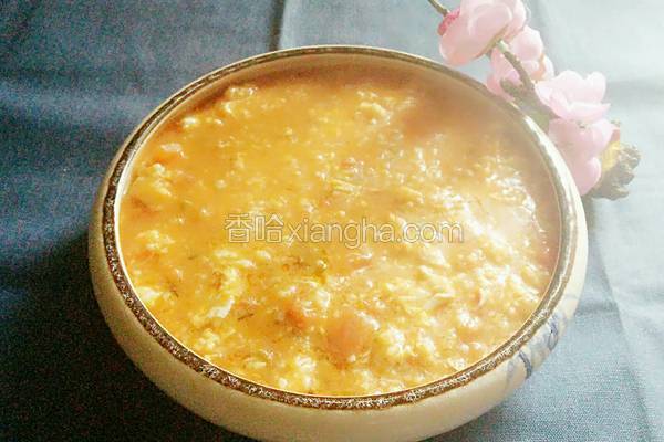 珍珠小米疙瘩汤