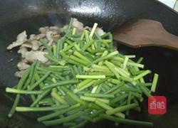 蒜苔炒肉片的做法图解9