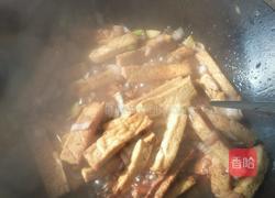 大葱烧豆腐的做法图解4