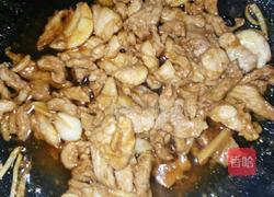 花菜青椒肉片的做法图解6