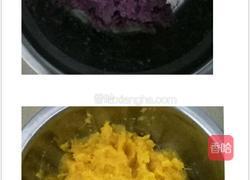 双色玫瑰馒头的做法图解4