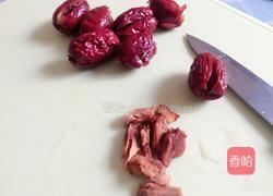 南瓜糯米酿红枣的做法图解3