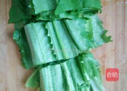 蒜蓉油麦菜的做法图解1