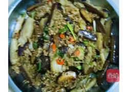 红烧茄子加肉末的做法图解4