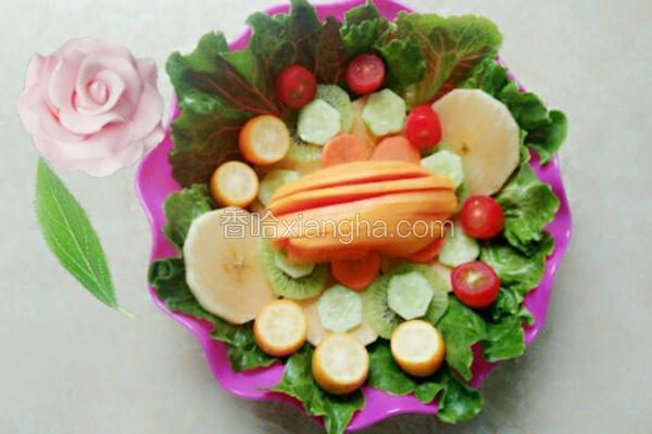 水果蔬菜拼盘