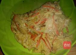 土豆丝胡萝卜饼的做法图解5