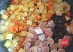 咖喱土豆鸡肉盖饭的做法图解3
