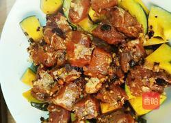 豉汁排骨蒸南瓜的做法图解5