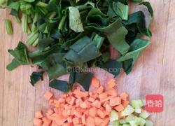 蔬菜瘦肉粥的做法图解2
