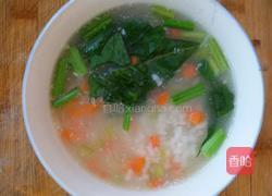 蔬菜瘦肉粥的做法图解7