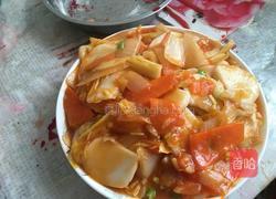 番茄年糕的做法图解8