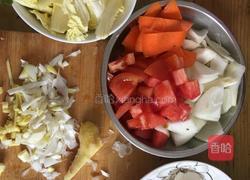 番茄年糕的做法图解2