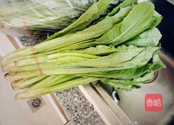 蒜泥油麦菜的做法图解1