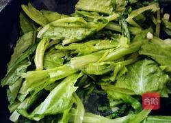 蒜泥油麦菜的做法图解6