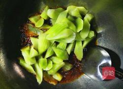 腐竹烧莴笋的做法图解3