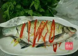 Steamed Wuchang Fish✌ Recipe Illustration 2