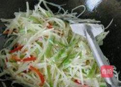 尖椒土豆丝的做法图解4