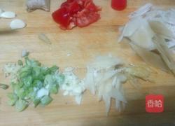 泡菜炒猪肝的做法图解8