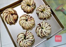 豆沙面包圈的做法图解28