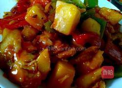 清真菠萝古老肉的做法图解4