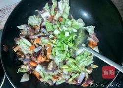 烧饼夹菜的做法图解4