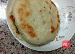 烧饼夹菜的做法图解7