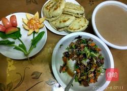 烧饼夹菜的做法图解8