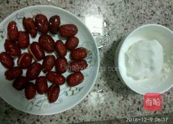 心太软（红枣蒸糯米）的做法图解2