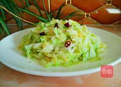 素炒包菜的做法图解8