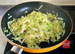 素炒包菜的做法图解7
