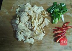 腐竹炒肉片的做法图解4