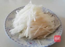 酸辣萝卜丝的做法图解2